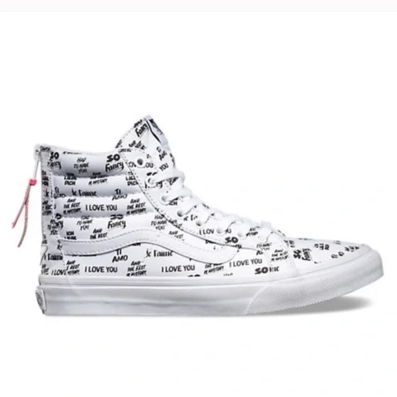 Vans Shoes - Vans I Love You Baron Von Fancy Hightops